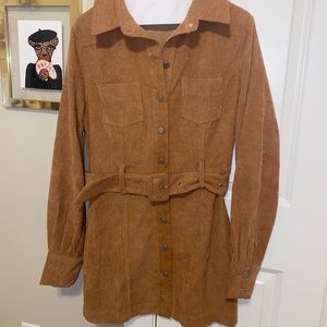 Showpo brown dress! (Size 6)